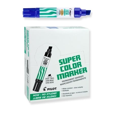 Pilot Blue Permanent Marker, Jumbo Tip 45200